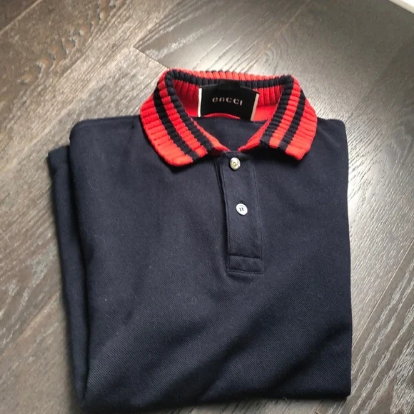 Gucci Shirts Authentic Gucci Mens Golf Shirt Size Medium